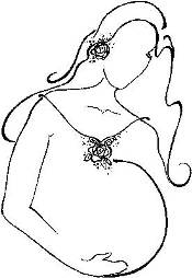 Whipper Snapper - Pregnant Woman's Silhouette