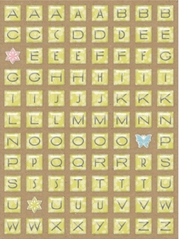 K&Co Lotus Alphabet Clearly Yours 