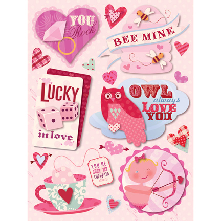 K&Co Sweet Talk - My Funny Valentine Grand Adhesions