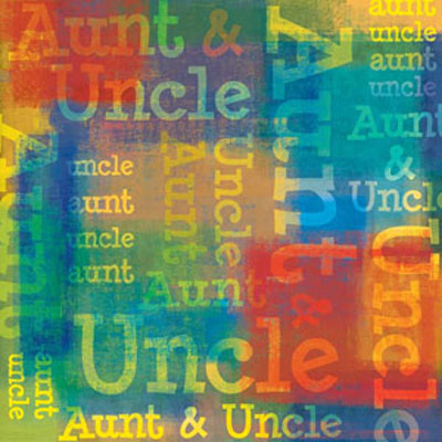Karen Foster Paper - Aunt & Uncle Collage