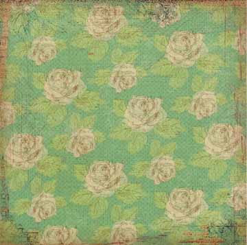 K&Co Margo Paper - Teal Gossamer Floral