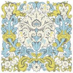 Amy Butler Lotus Faded China Acanthus Die-Cut Paper