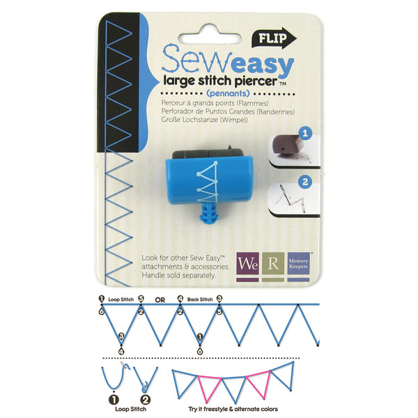 We R Memorykeepers Sew Easy Stitch Piercer - Pennants