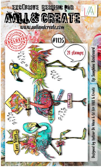 AALL and Create Stamp Set A6 Up Sunshine Boulevard (AALL-TP-1125)