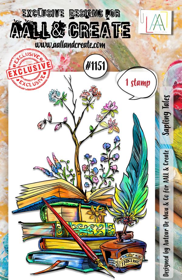AAL and Create Stamp Set A7 Sapling Tales (AALL-TP-1151)
