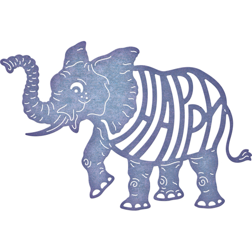  60% OFF - Cheery Lynn Designs Dies - Eloise The Elephant B562