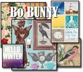 Bo Bunny Papers and Embellishments