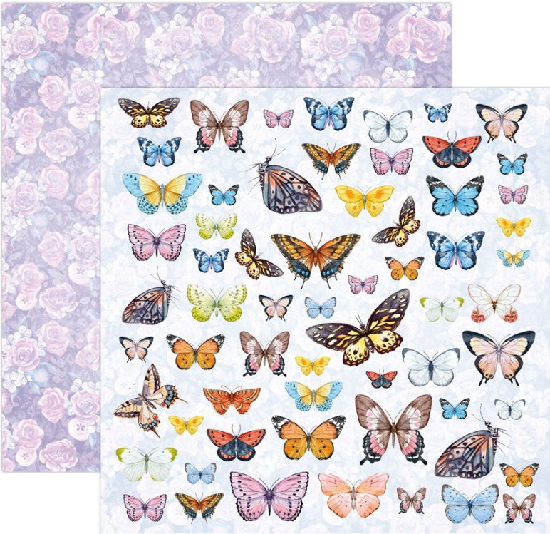 Scrap Boys Butterfly Meadow Paper - CUT-OUT SHEET (07)