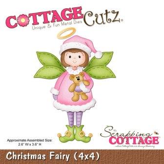 CottageCutz Dies - Christmas Fairy (CC4x4-445)