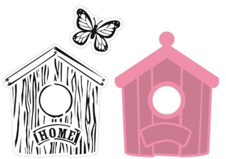 Marianne Design Dies Collectables - Birdhouse Home (COL1309)