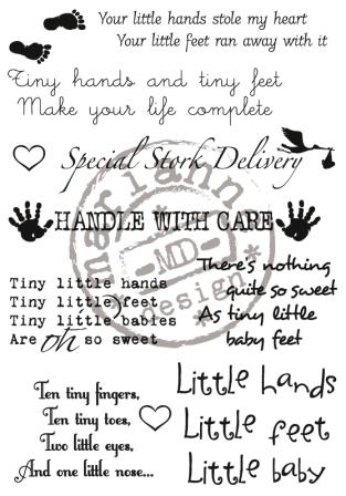 Marianne Design Clear Stamps - Baby Lyrics (CS0923)