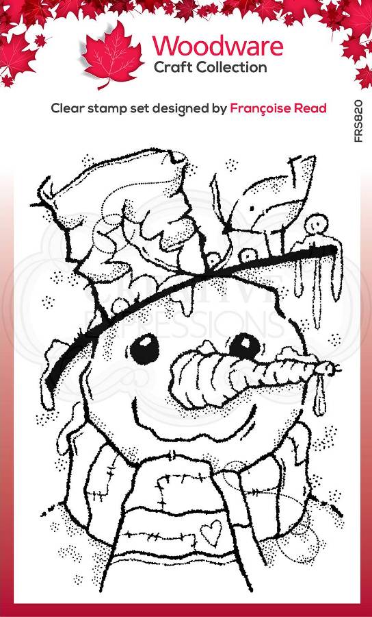 Woodware Clear Festive Stamps - MR FROSTY (FRS820)