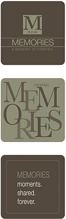 Page Coasters - Memories