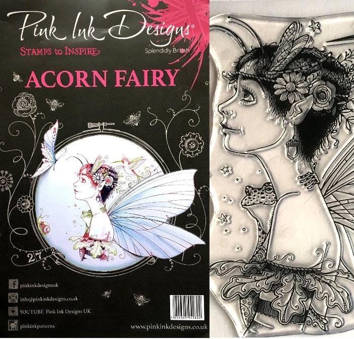 Pink Ink Designs Stamps ACORN FAIRY