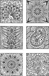 PI Clear Stamps - Block Patterns