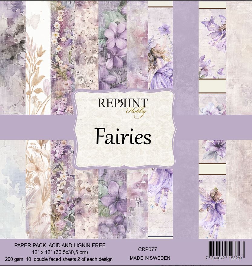 Reprint Fairies 12x12 Paper Pack