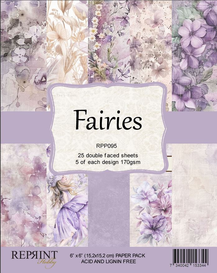 Reprint Fairies 6x6 Paper Pack
