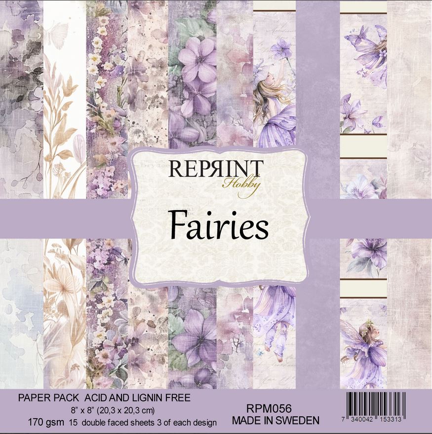 Reprint Fairies 8x8 Paper Pack