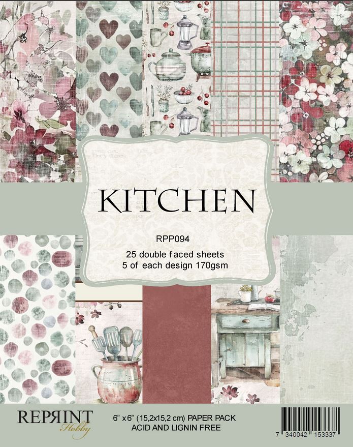 Reprint Kitchen 6x6 Paper Pack