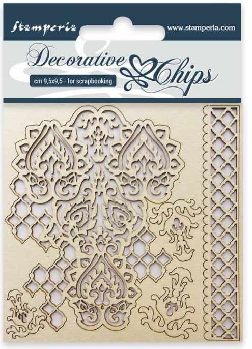 Stamperia Decorative Chips WINTER TALES (SCB09)