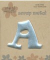 Metal Alphabet Silver