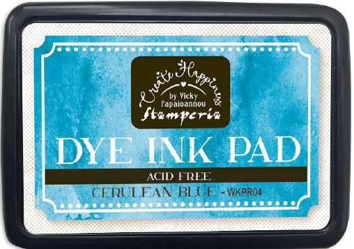 Stamperia Create Happiness Dye Ink Pads - CERULEAN BLUE