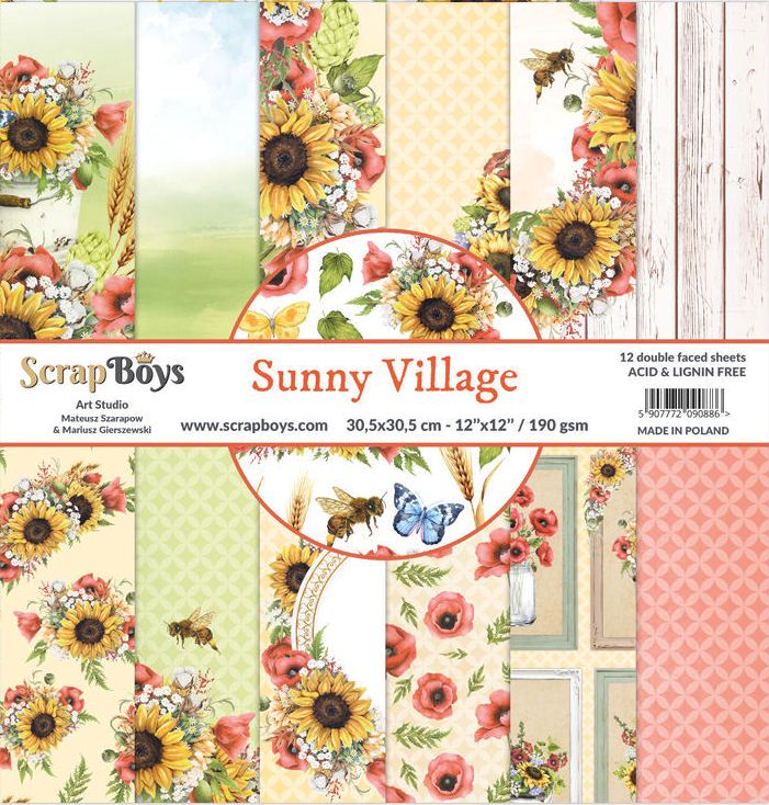 Scrap Boy Sunny Village Collection Pack 