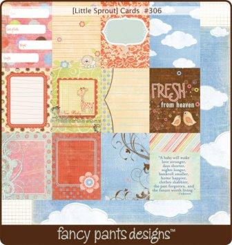Fancy Pants Little Sprout - CARDS