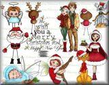 Digi-Stamps - Charming Christmas (White Background)