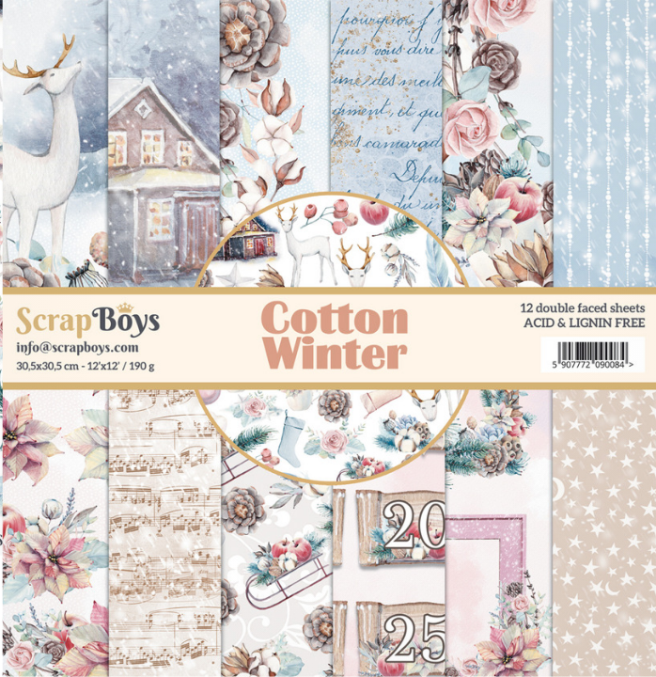 Scrap Boy Cotton Winter Collection Pack 