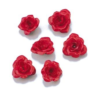 Mini Red Rose Decorations