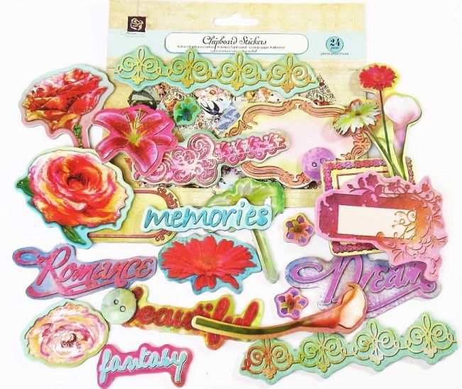 Prima Firefly Chipboard Pieces