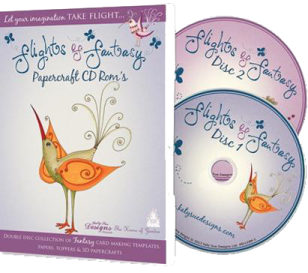 SAVE 20%: Katy Sue Design  Flights of Fantasy CD-ROM (Double Set)