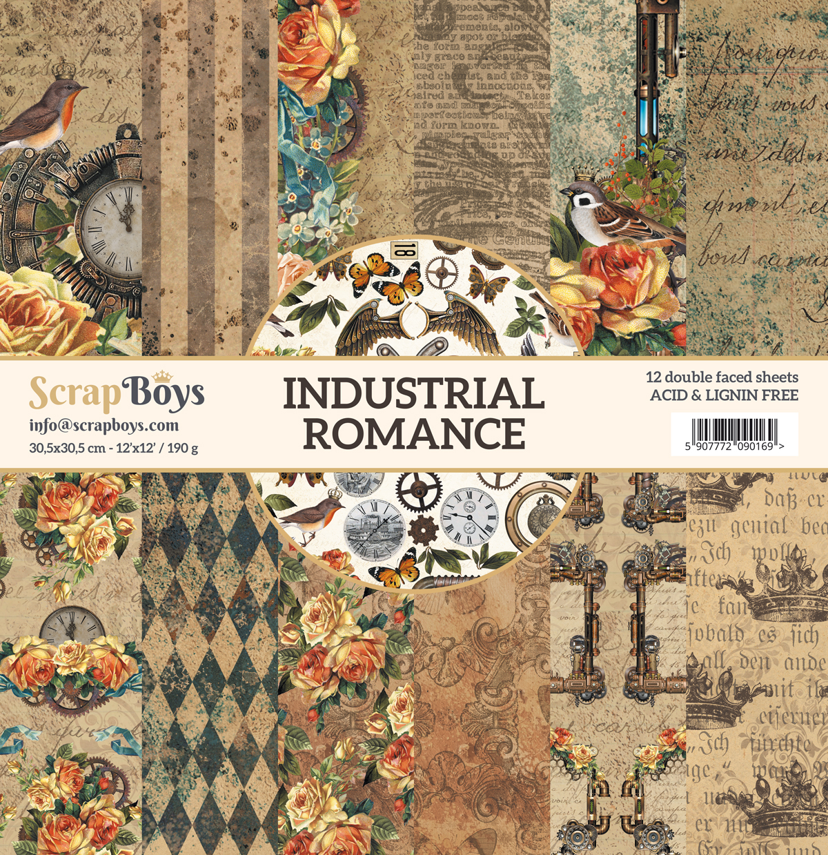 Scrap Boy Industrial Romance Collection Pack 