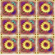 Mini Picture Sheets - Butterflies and Sunflower
