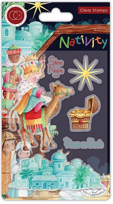 Craft Consortium  Nativity - Stamp Set - Bethlehem