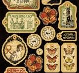 Graphic 45 Printed Chipboard Embellishments
