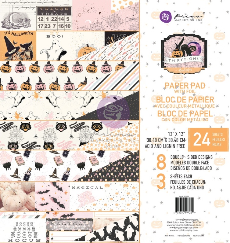 Prima Thirty-One 12x12 Paper Pack
