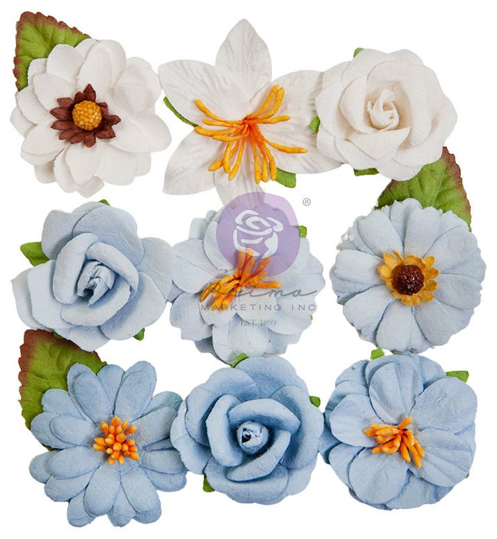 Prima Spring Abstract Flowers Shades Of Spring (9pcs) (663261)