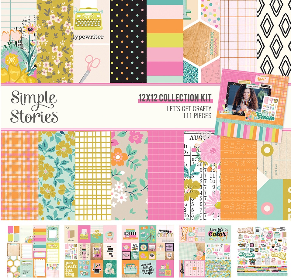 Simple Stories Let's Get Crafty Collection Kit