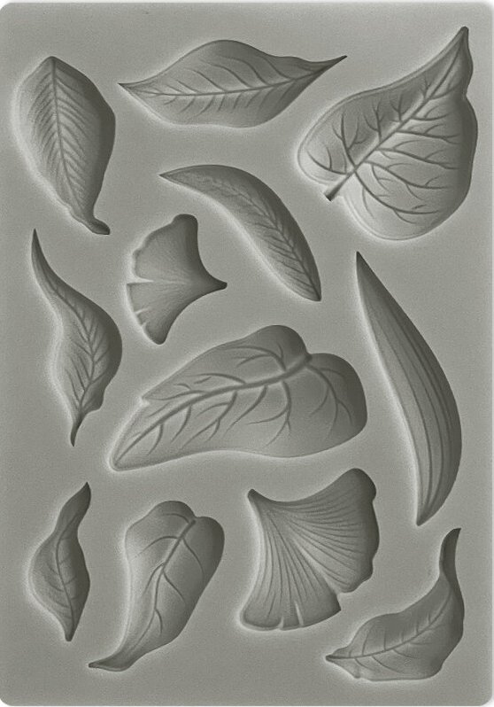 Stamperia Sunflower Art Silicon Mould A6 - Leaves (KACM10)