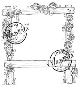 Magnolia Stamps - Wedding Rose Arch