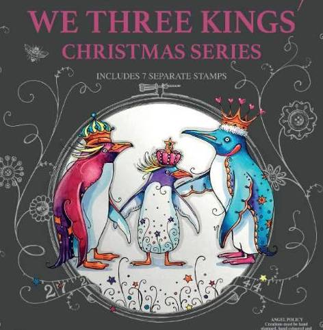 Pink Ink Design Stamps - We Three Kings  ( 7 Stamps)