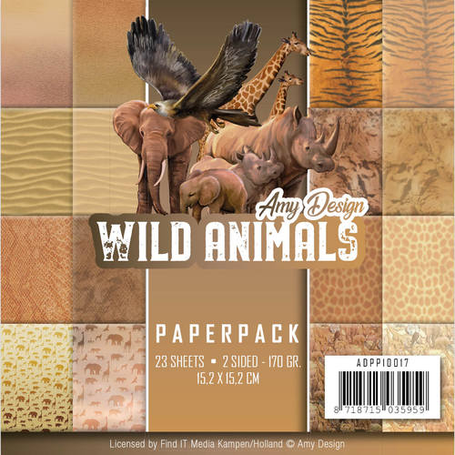 Amy Design Wild Animals Paper Pad