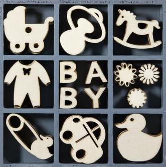 Wooden Shapes - Baby