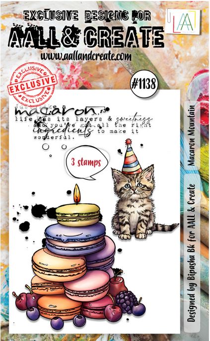AALL and Create Stamp Set A6 Macaron Mountain (AALL-TP-1138)