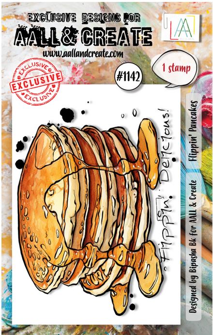 AALL and Create Stamp Set A7 Flippin' Pancakes (AALL-TP-1142)