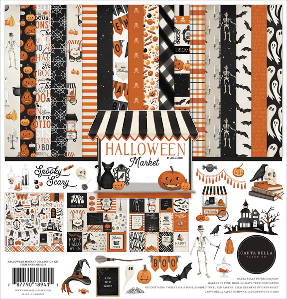 Carta Bella - Halloween Market Collection Kit