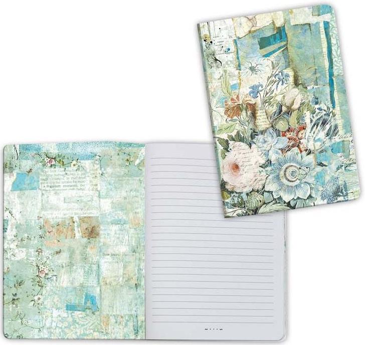 Stamperia A6 Notebooks - Wonderland Flowers (ENBA6008)