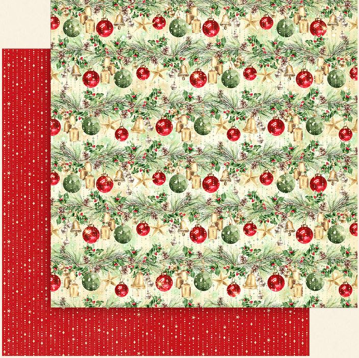 PRE-ORDER: Graphic 45 Merry & Bright Double-sided Paper - Wonderful Time of the Year